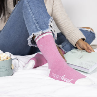 Loved Ladies Crew Socks