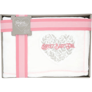 Baby Girl - Vines 30" x 40" Royal Plush Blanket
