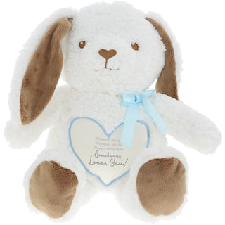 Somebunny Blue Plush 9.5" Plush Bunny