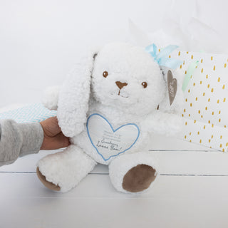 Somebunny Blue Plush 9.5" Plush Bunny