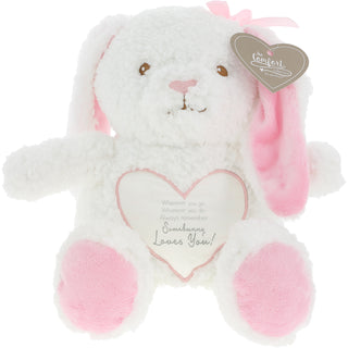 Somebunny Pink Plush 9.5" Plush Bunny