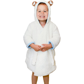 Beary Special Blue - 12-24 Months Toddler Bathrobe
