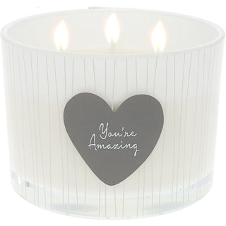 You're Amazing 11 oz - 100% Soy Wax Candle Scent: Tranquility