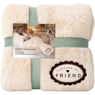 Forever My Friend 50" x 80" Comfort Wrap Blanket