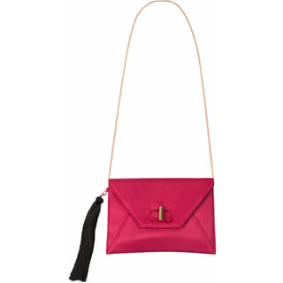 Valerie Chocolate 10.5" x 0.5" x 7.5" Oversized Clutch