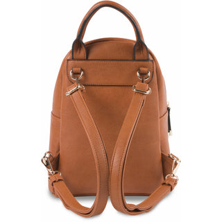 Cognac Ali 9" x 11.5" Backpack Handbag