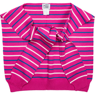 Sunrise Stripes 17" x 41" Faux Sweater Scarf