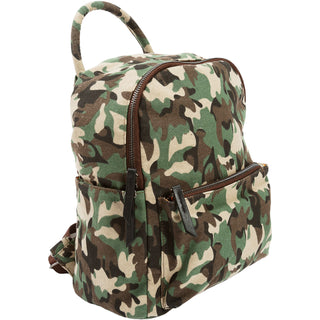 Alex Moss Canvas Camo Backpack