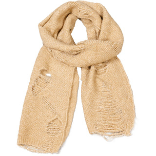 Misty Fog 78" x 14.5" Ripped Scarf