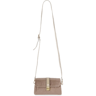 Almond Velvet  Crossbody Bag