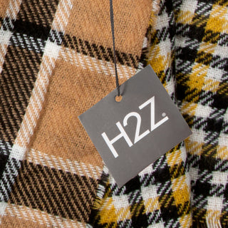 Butterscotch 74.5" x 25.5" Plaid Scarf