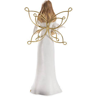 Heaven 7.5" Angel Holding Calla Lilies