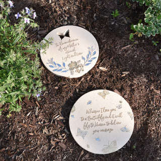 Butterfly Whispers 10" Garden Stone