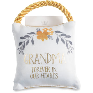 Grandma 4.5" Memorial Pocket Pillow