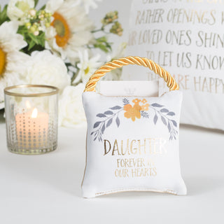 Daughter 4.5" Memorial Pocket Pillow