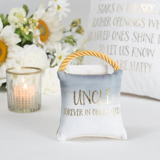 Uncle 4.5" Memorial Pocket Pillow