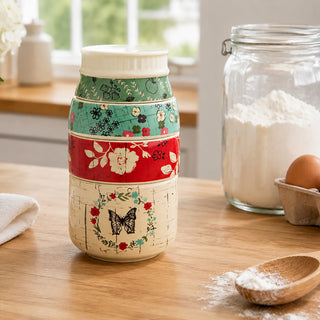 Live Simply 6" x 3.5" Stacked Measuring Cups