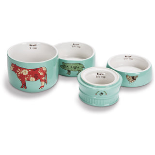 Farm Animals 6" x 3.5" Stacked Measuring Cups