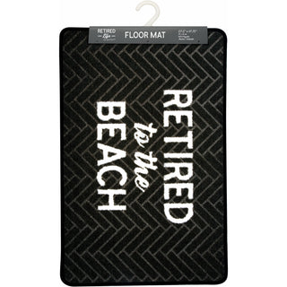 Beach 27.5" x 17.75"   Floor Mat