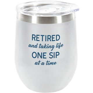 One Sip 12 oz Stemless Tumbler