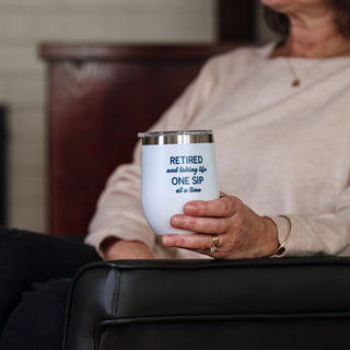 One Sip 12 oz Stemless Tumbler