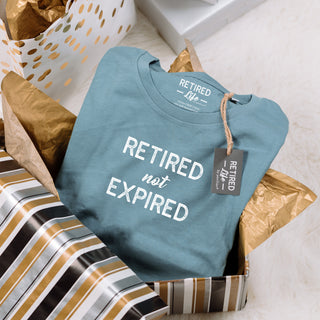 Not Expired Steel Blue Unisex T-Shirt