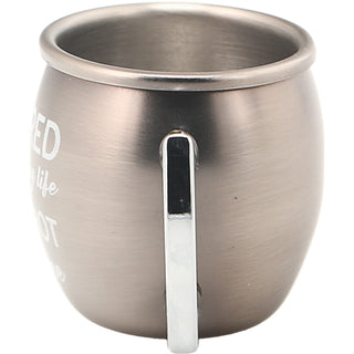 One Shot 2 oz Stainless Steel Moscow Mule Shot Glass