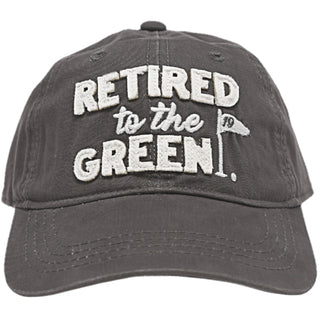 Green Gray Adjustable Hat