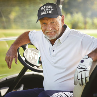 Green Gray Adjustable Hat