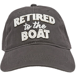 Boat Gray Adjustable Hat