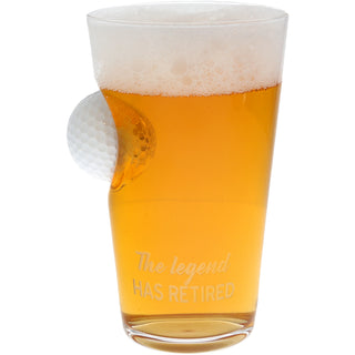 The Legend 15 oz Golf Ball Glass