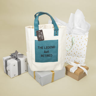 Legend Large Canvas Bottle Gift Bag