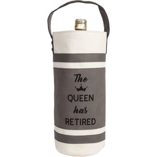 Queen Canvas Bottle Gift Bag