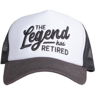 Legend Dark Gray Adjustable Trucker Hats