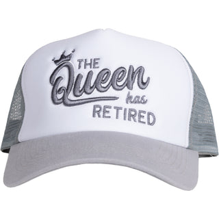 Queen Gray Adjustable Trucker Hats