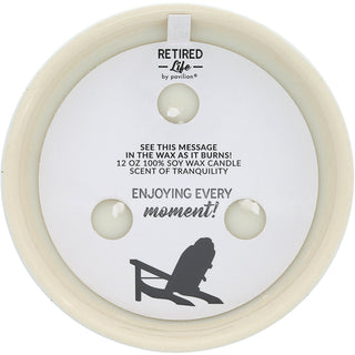 Retired 12 oz - 100% Soy Wax Reveal Triple Wick Candle Scent: Tranquility