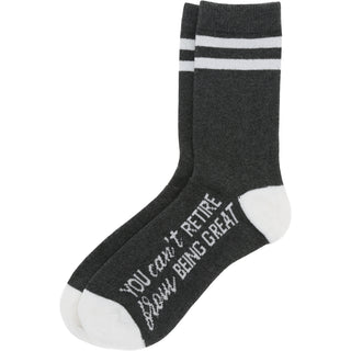 You Can't Retire Crew Socks