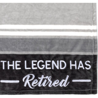 Legend has Retired 50" x 60" Royal Plush Blanket
