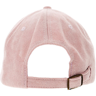 Fabulous Pink Adjustable Suede Hat