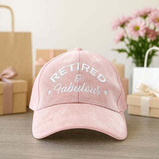 Fabulous Pink Adjustable Suede Hat