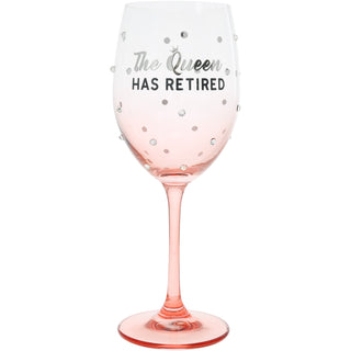 The Queen Gift Boxed 17 oz Wine glass