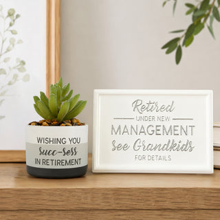 Retired 6" x 4" Ceramic Plaque
