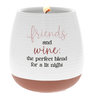 Friends and Wine 14 oz - 100% Soy Wax Reveal Candle Scent: Tranquility