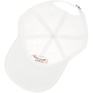 White Wine Bitch White Adjustable Hat