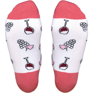 WTF Cotton Blend Socks with Silicone Bottle Stopper