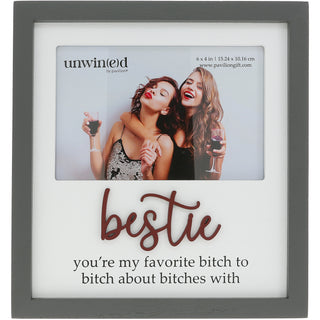 Bestie 7.75" x 8.25" Frame (Holds 6" x 4" Photo)