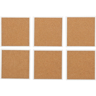 Wine Time 4" Ceramic Coasters (Set of 6)