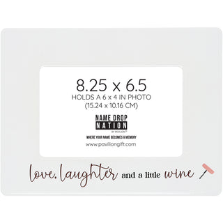 A Little Wine 8.25" x 6.5" Frame (Holds 6" x 4" Photo)