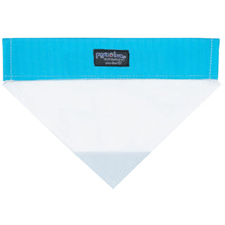 Lake 7" x 5" Canvas Slip on Pet Bandana