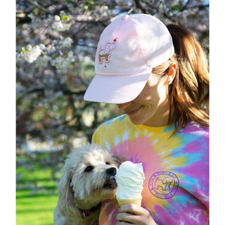 Ice Cream Pink Adjustable Hat